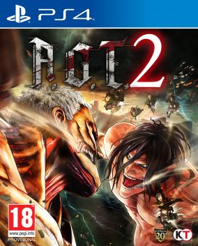 Copertina del gioco Attack on Titan 2 per PlayStation 4